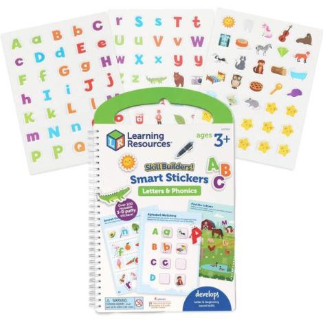 Set activitati educative cu abtibilduri  - litere si sunete (lb.engleza) - imagine 6
